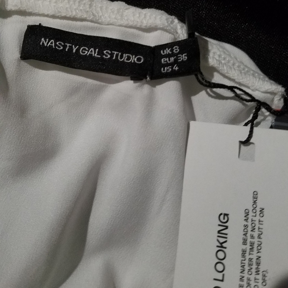 NASTY GAL Spring Summer Embroidered Maxi Dress NWT - Picture 5 of 5